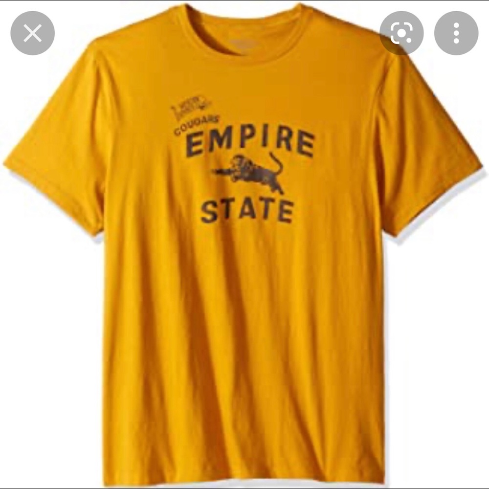Mens Garment Dyed Empire State Tee